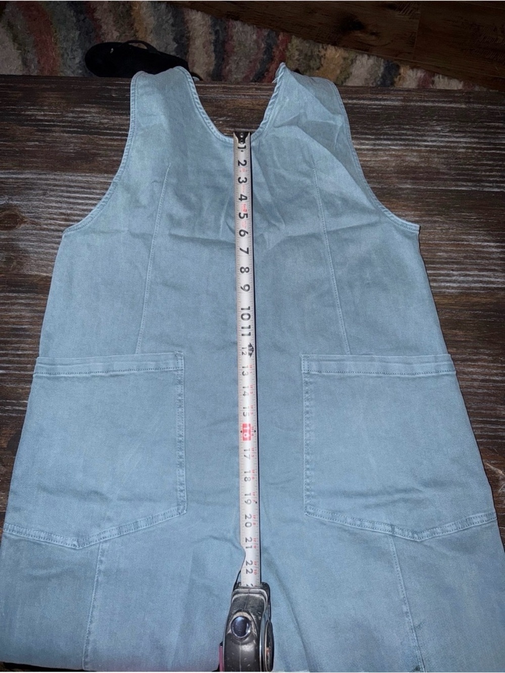 Zenana Denim Jumpsuit Overalls Women Relaxed Baggy NWOT - Picture 12 of 12